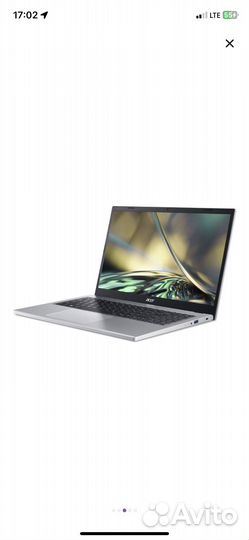 Ноутбук Acer Aspire A315-510P-30AV серебристый