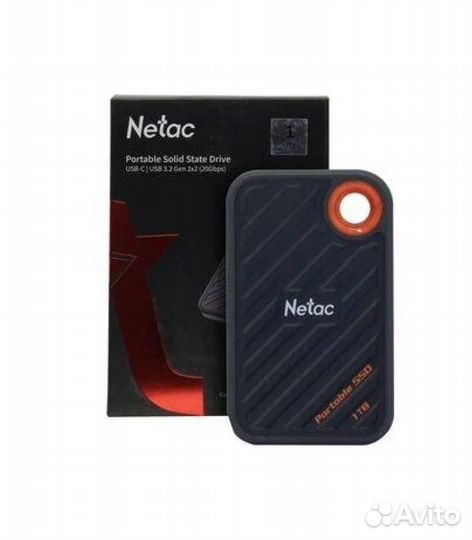 1 тб Внешний SSD накопитель Netac ZX20 (NT01ZX20-0