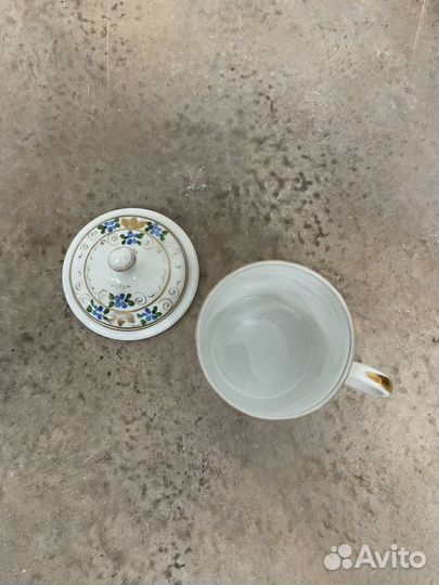 Антикварная чашка, Кузнецов. Российская империя