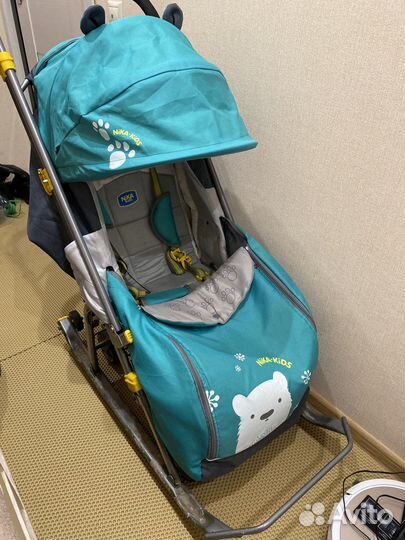 Санки-коляска Ника 7