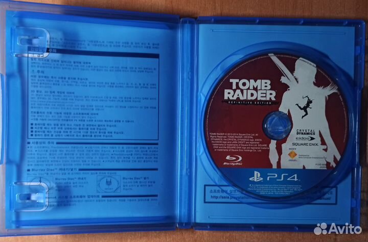 Игра ps4 Tomb Raider definitive edition