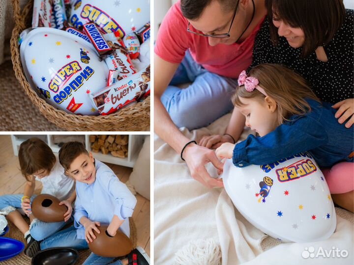 Большие шоколадные киндеры (бизнес на дому)