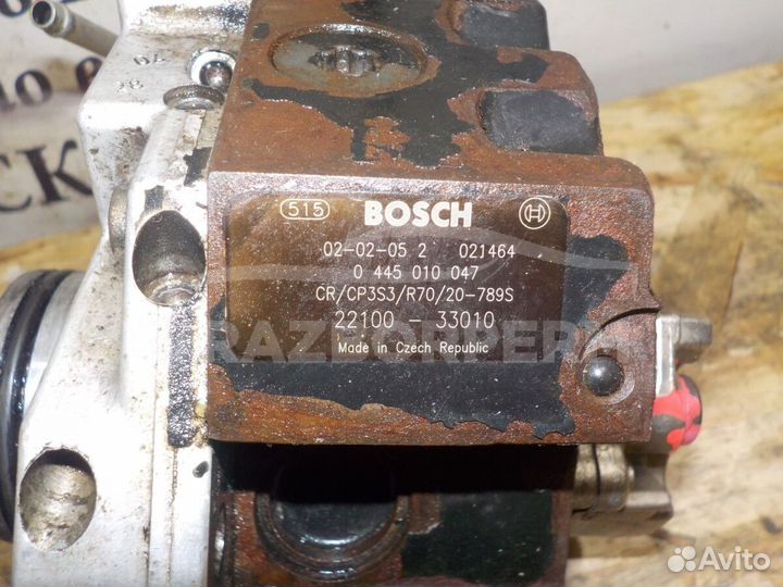 Тнвд Toyota Yaris