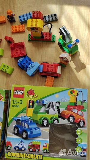 Lego duplo поезд машинки