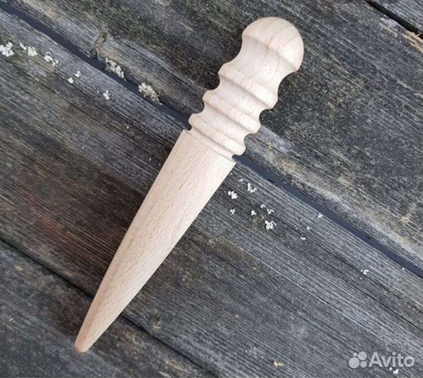 Сликер буковый для кожи