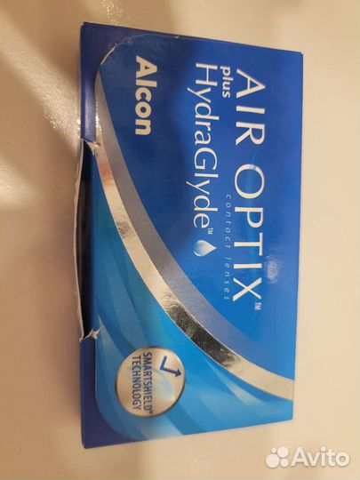 Линзы контактные мягкие Air optix Alcon -1.25