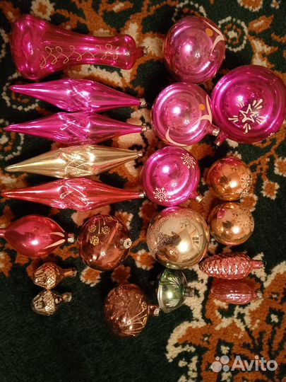 Елочные игрушки СССР