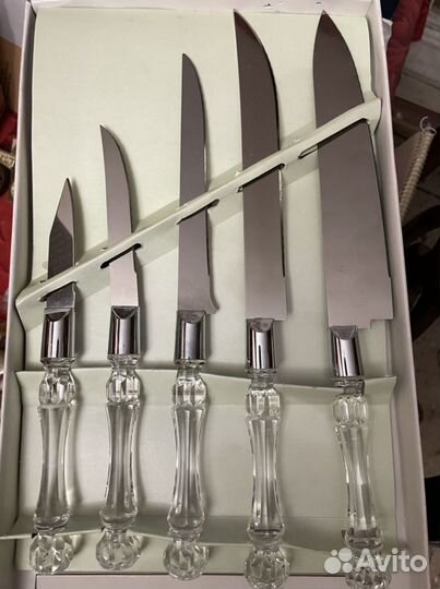 Набор ножей кухонных новый