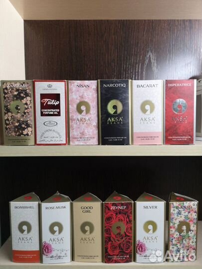 Арабские и турецкие масляные духи