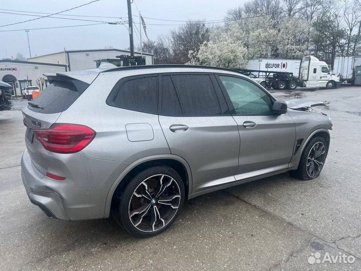 BMW X3 M 3.0 AT, 2019, битый, 55 790 км