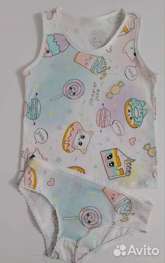 Комплект расцветки разные