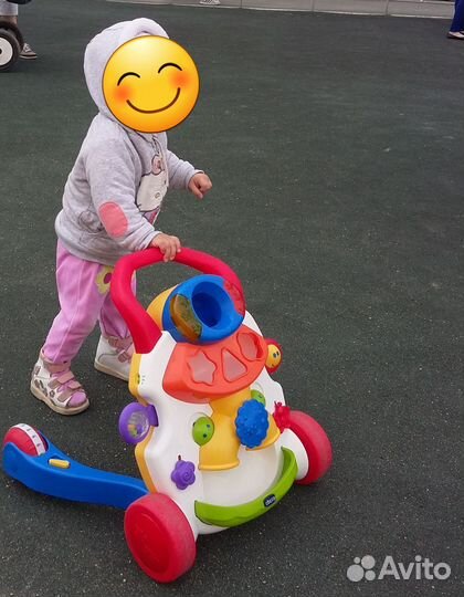 Толокар Игровой центр Chicco Ходунки 2 в 1