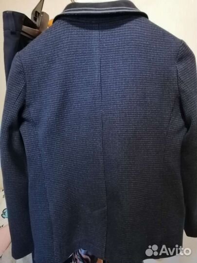 Школьный костюм: двое брюк+пиджак