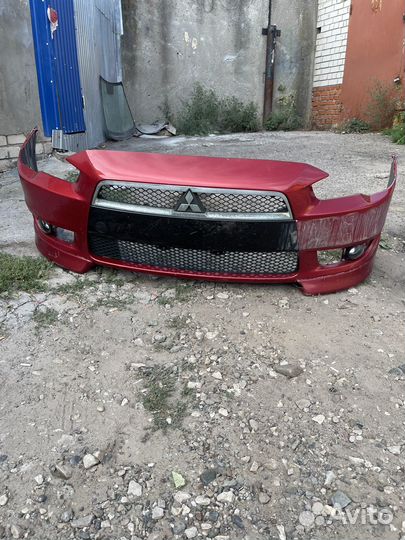 Бампер lancer 10