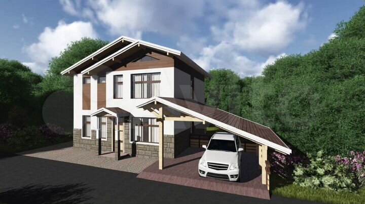 Дом 249,4 м² на участке 6 сот.