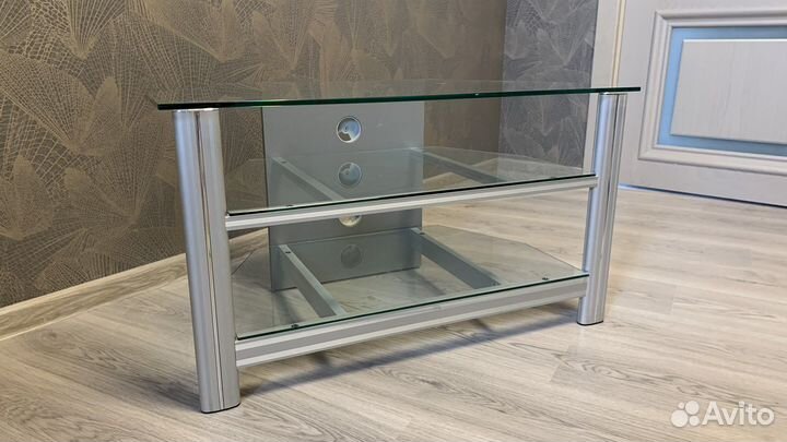Продам стеклянную тумбу под Телевизор