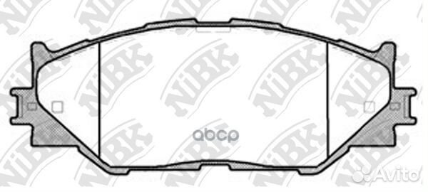 Комплект тормозных колодок, дисковый тормоз PN1