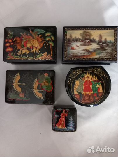 Шкатулка палех СССР