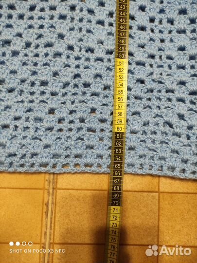 Жилет цвет голубее(кам.искажает)