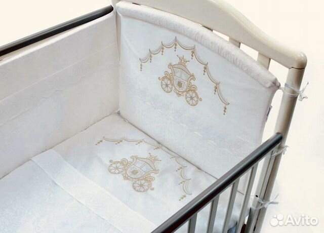 Набор бортиков в кроватку Lappetti Кареты