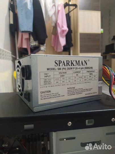 Мат плата, процессор, блок питания, озу, и тд