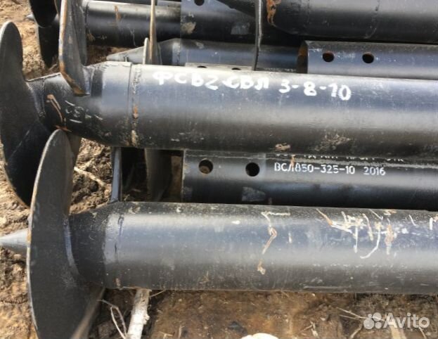 Винтовые сваи