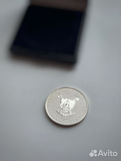 Серебряная монета Овен