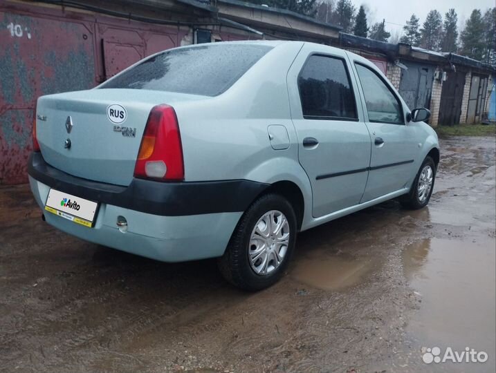 Renault Logan 1.6 МТ, 2007, 166 000 км