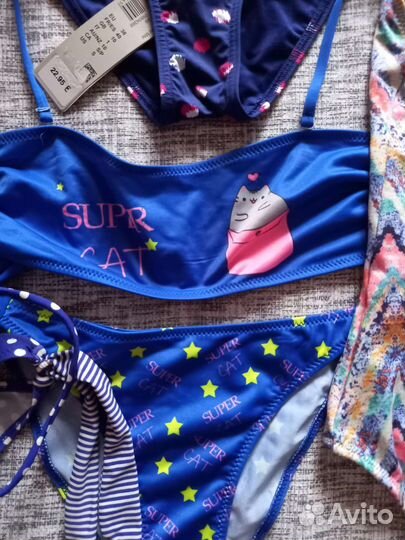 Купальник детский 128, 134 размер