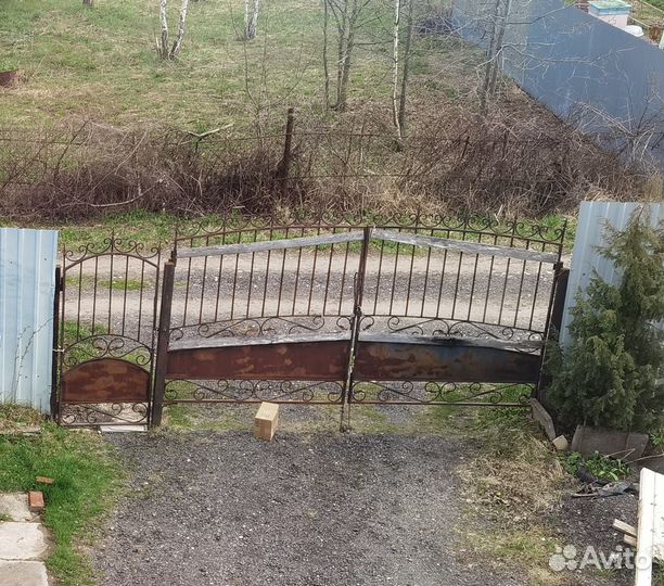 Кованные ворота бу