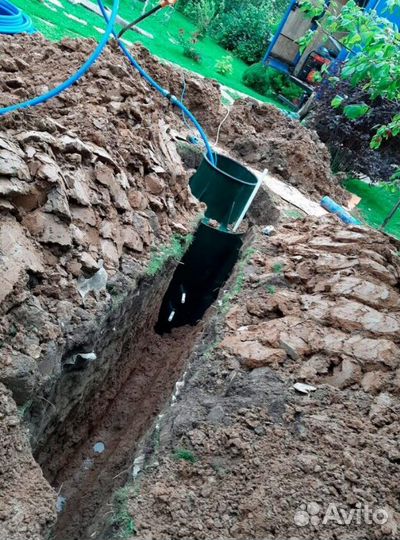 Установка септика под ключ