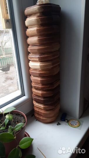 Тарелка из дуба