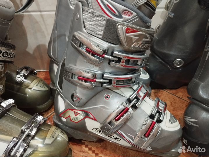 Ботинки 36-41 горнолыжные, лыжи 135-160