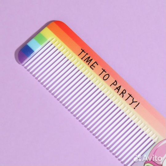 Подарочный набор «Единорог» : зеркало, расчёска