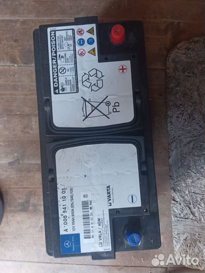 Аккумулятор бу mercedes vito