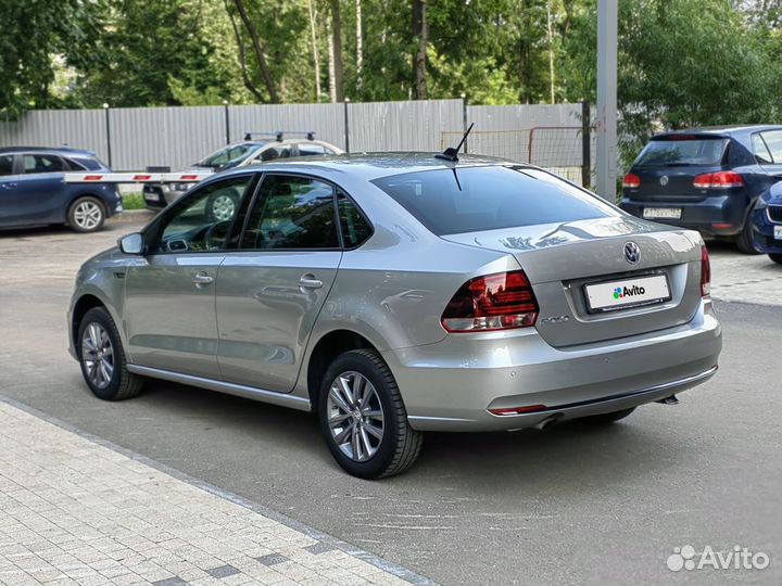 Volkswagen Polo 1.6 AT, 2019, 50 700 км