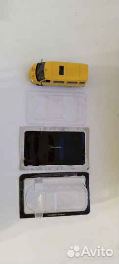 Масштабная модель автомобиля газель