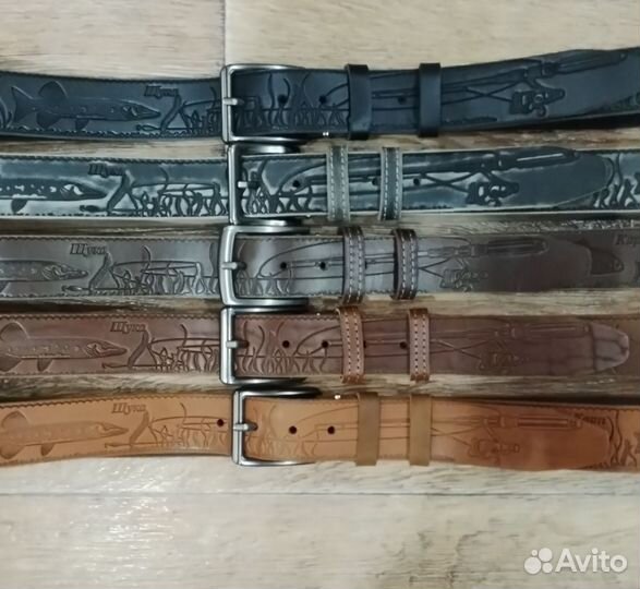 Ремень кожанный 
