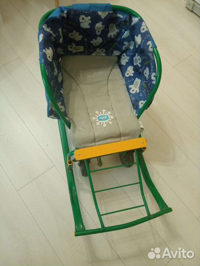 Санки на колёсах