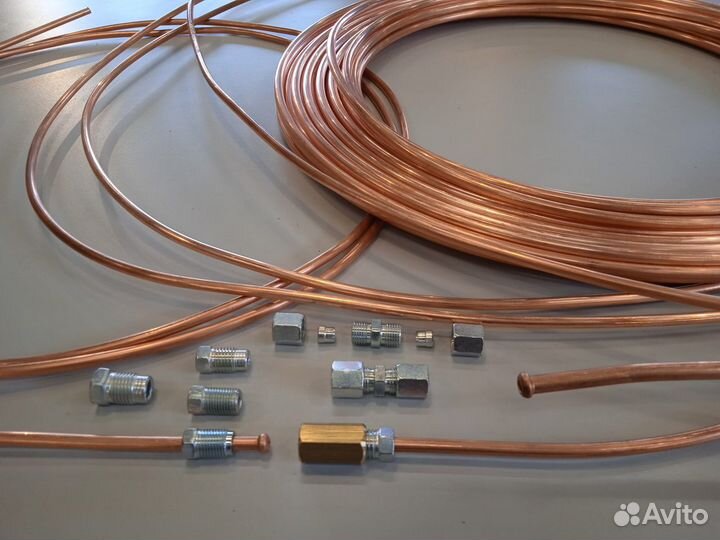 Трубка тормозная медная