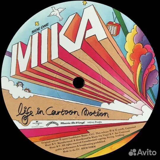 Винил mika – Life In Cartoon Motion