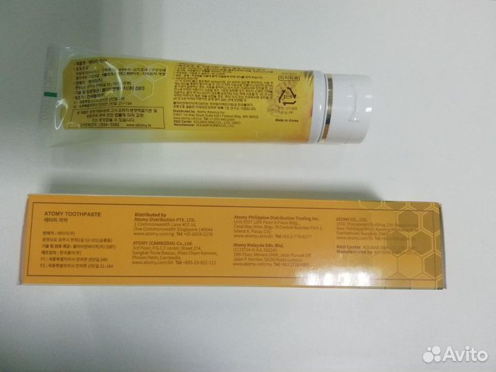 Корейская зубная паста Атоми