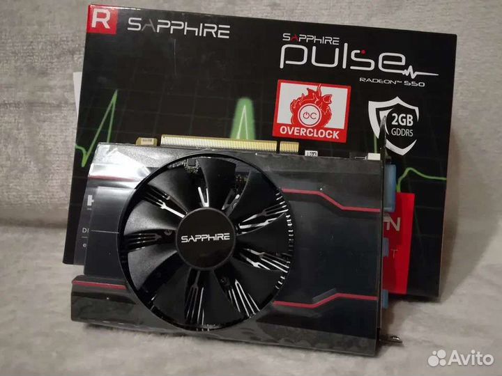 Видеокарта RX 550 2GB
