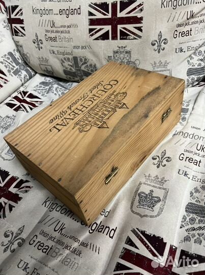 Ящик для вина Куршавель Оригинал Винтаж