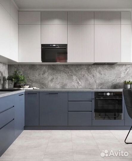 Угловая кухня как IKEA