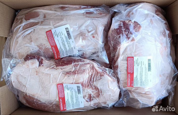 Лопатка свиная оптом от 100 кг (Мираторг)