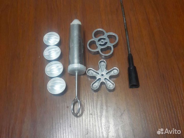 Форма для выпечки печенья,хвороста, кон.шприц СССР