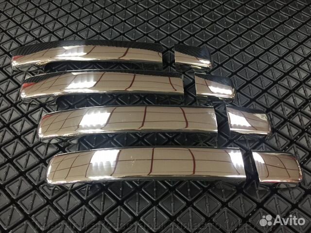 Накладки на ручки дверей Nissan Navara 2005+