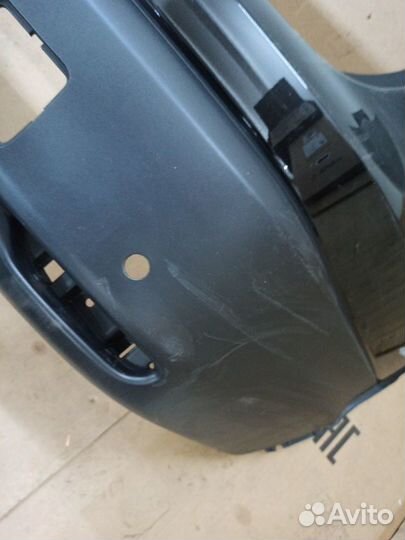 Бампер задний Кашкай 2 РФ черный