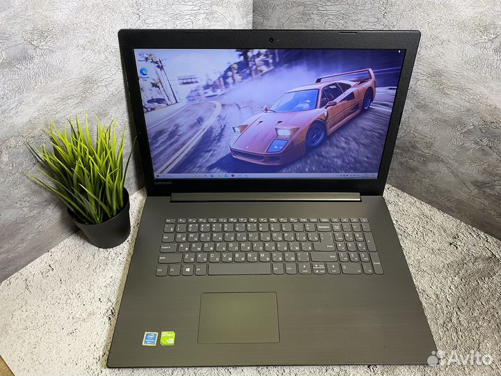 Большой ноутбук Lenovo 17,3/2 видеокарты